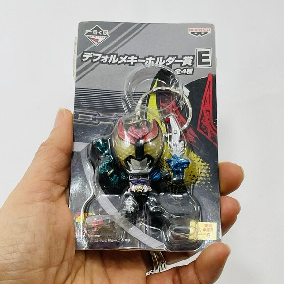 Banpresto Ichiban Kuji Kamen Rider Mask Figure Deformed Keyring Keychain Anime - Picture 2 of 12